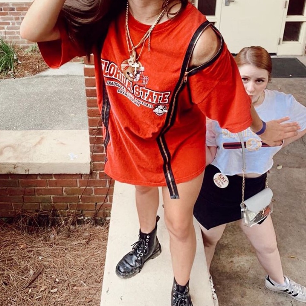 LF FURST OF A KIND FSU ZIPPER TEE